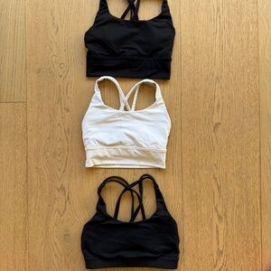 Lululemon Sports Bras -- LOT of 3